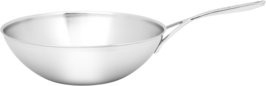 Demeyere Intense wok met vlakke bodem 30cm